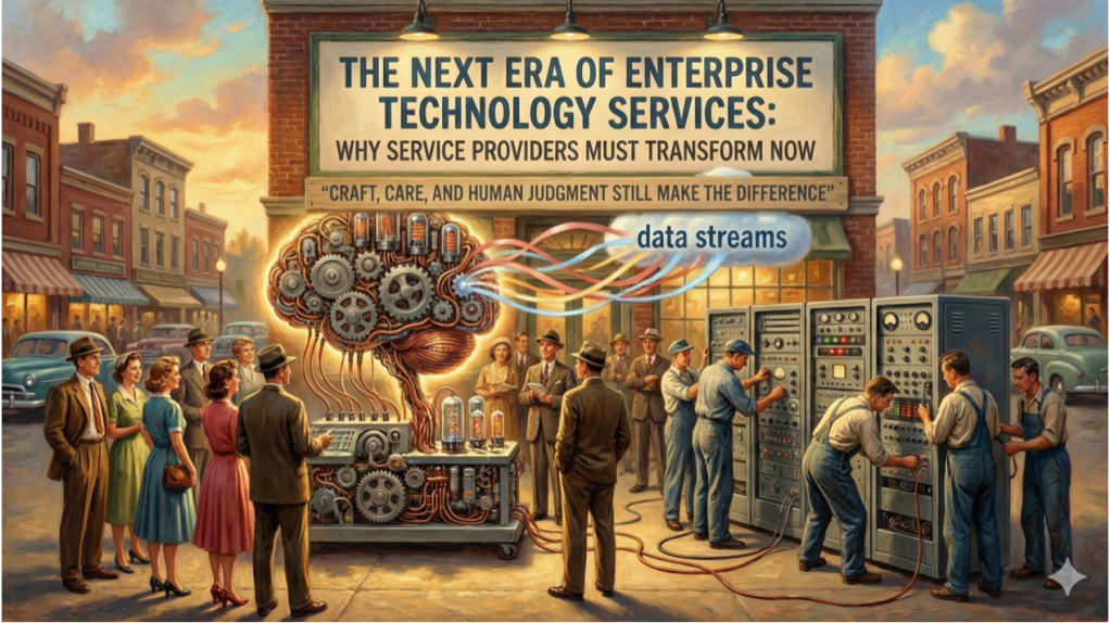 “THE NEXT ERA OF ENTERPRISE TECHNOLOGY SERVICES: WHY SERVICE PROVIDERS MUST TRANSFORM&nbsp;NOW”